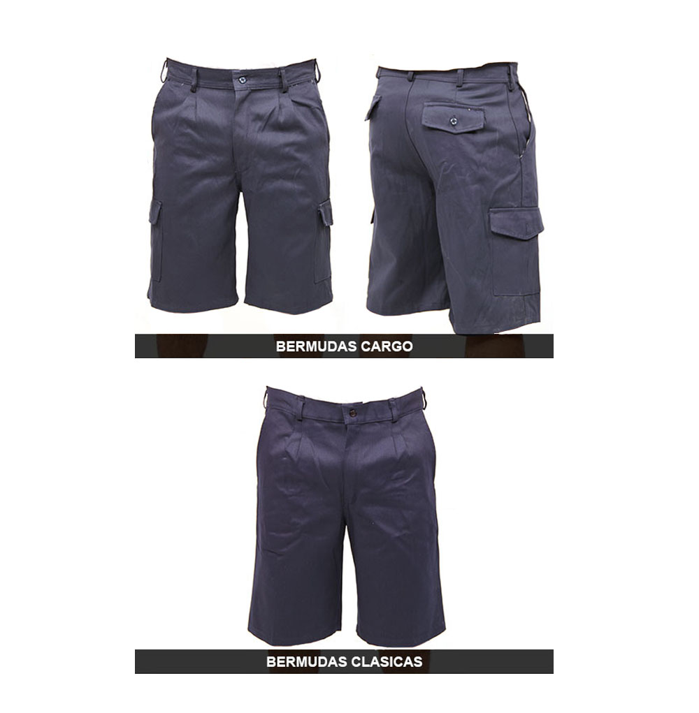 Bermuda clasico y cargo